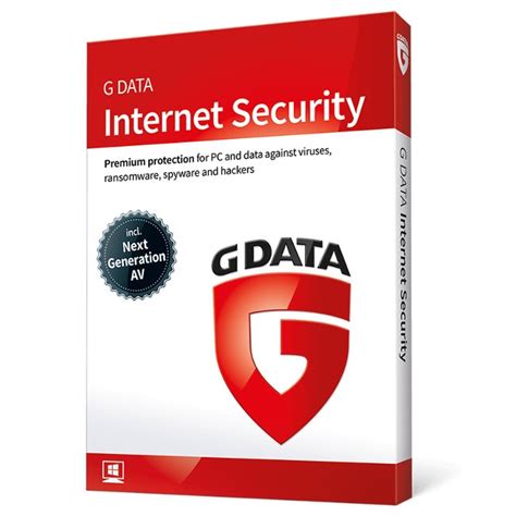 g data internet security 1 pc
